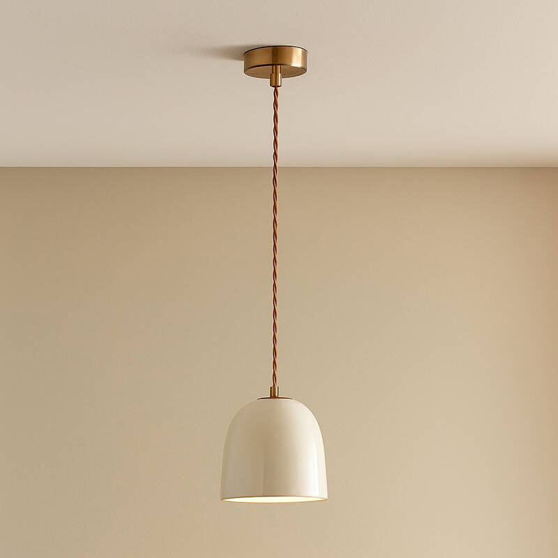 Image of Edit Porto Ceramic Ceiling Pendant Light
