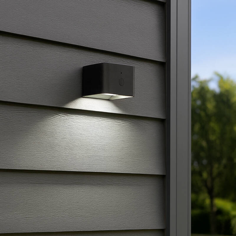 Image of Edit Lefkada USB Rechargeable LED Outdoor Wall Light with Remote Control