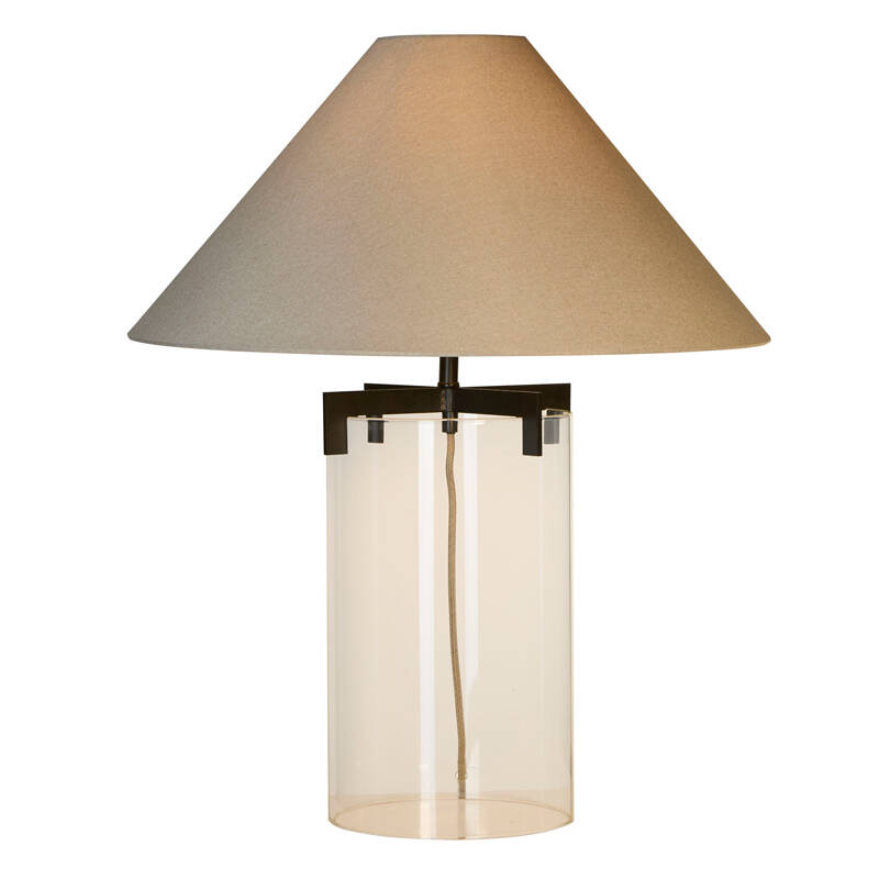 Image of Westport Hampton Tall Glass Table Lamp