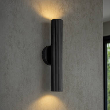 Image of Westport Moto Knurl Ridged 350 Up & Down Wall Light