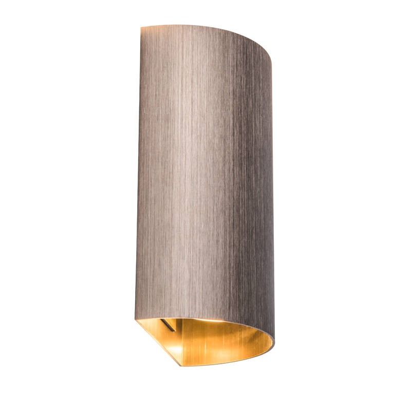 Image of Westport Smooth Curve 155 Up & Down Wall Light