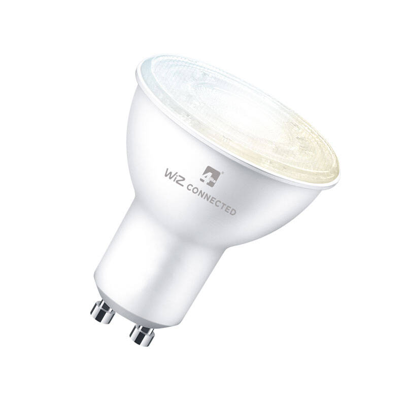 Image of WiZ 4.9W White and Colour Changing Dimmable LED Smart WiFi/Bluetooth GU10 Bulb