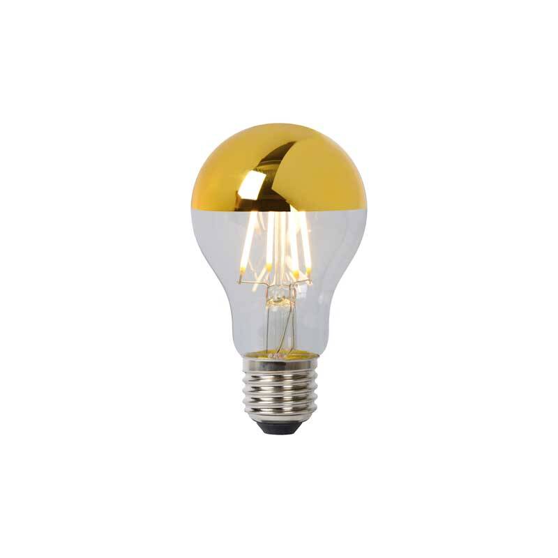 Image of Lucide 5W Warm White Dimmable LED GLS Gold