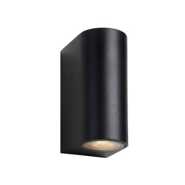Image of Lucide Zora Round LED Outdoor Up & Down Wall Light