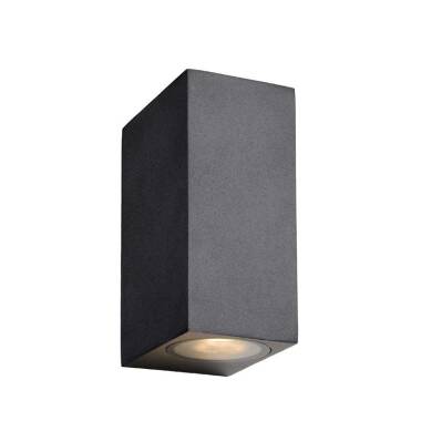 Image of Lucide Zora Square LED Outdoor Up & Down Wall Light