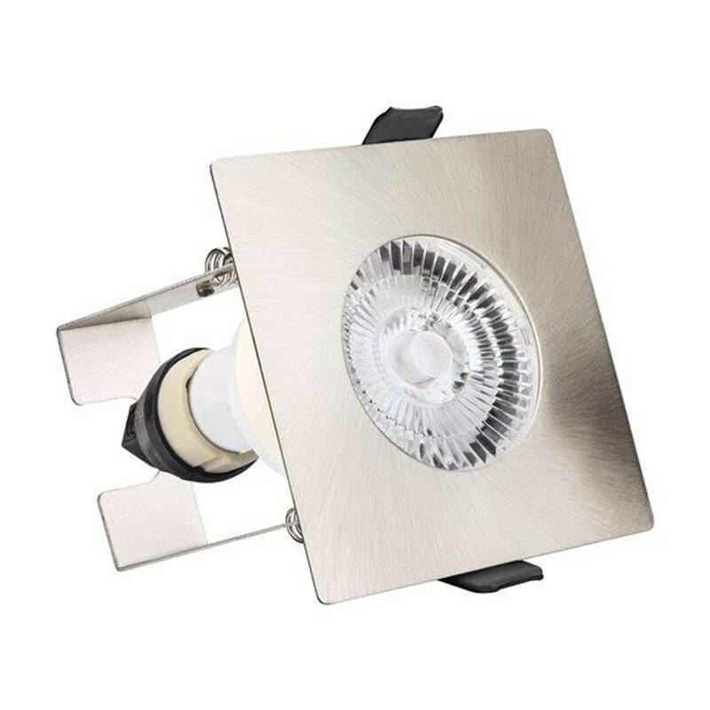 Image of Integral EvoFire Fire Rated Low Profile Fixed Square Downlight with Insulation Guard