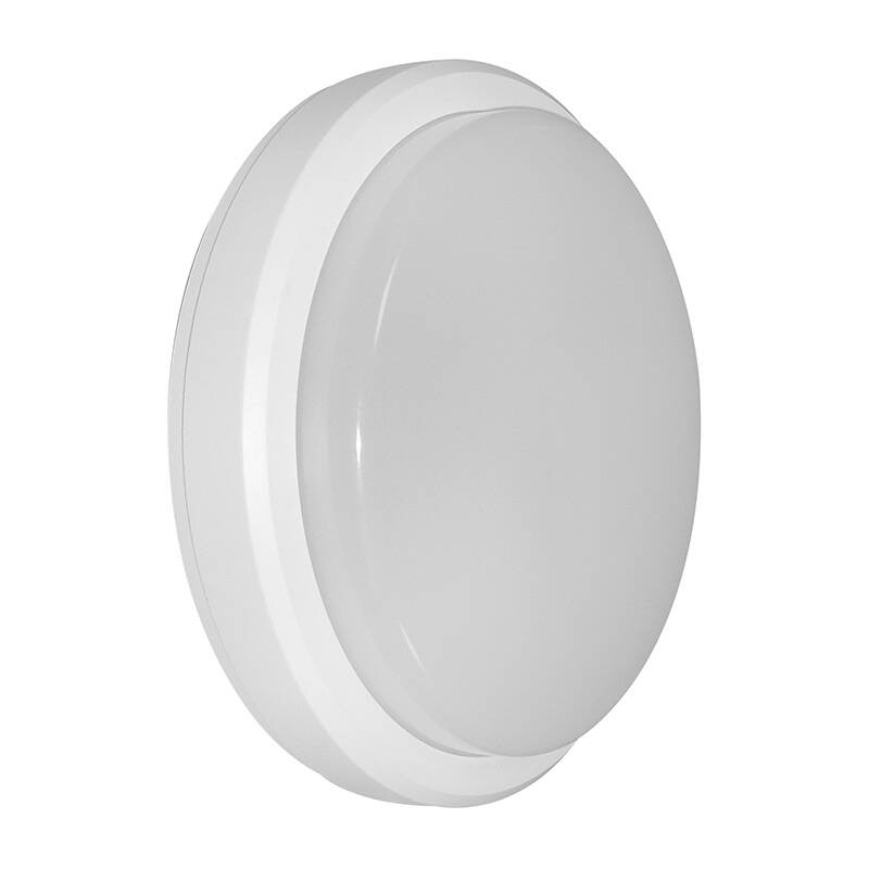 Image of Eterna 8W Cool White LED Outdoor Flush Light - White