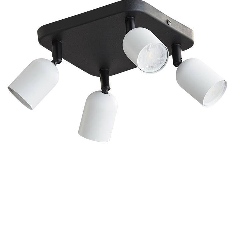 Image of Edit Noir 4 Light Spotlight Plate