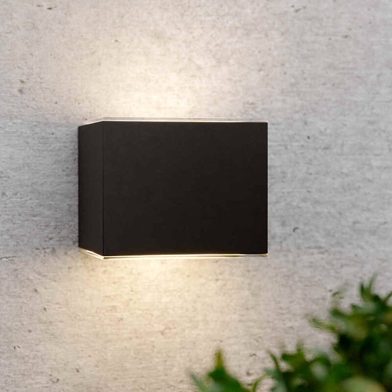 Image of Suri 365 Avon Solar LED Outdoor Up & Down Wall Light