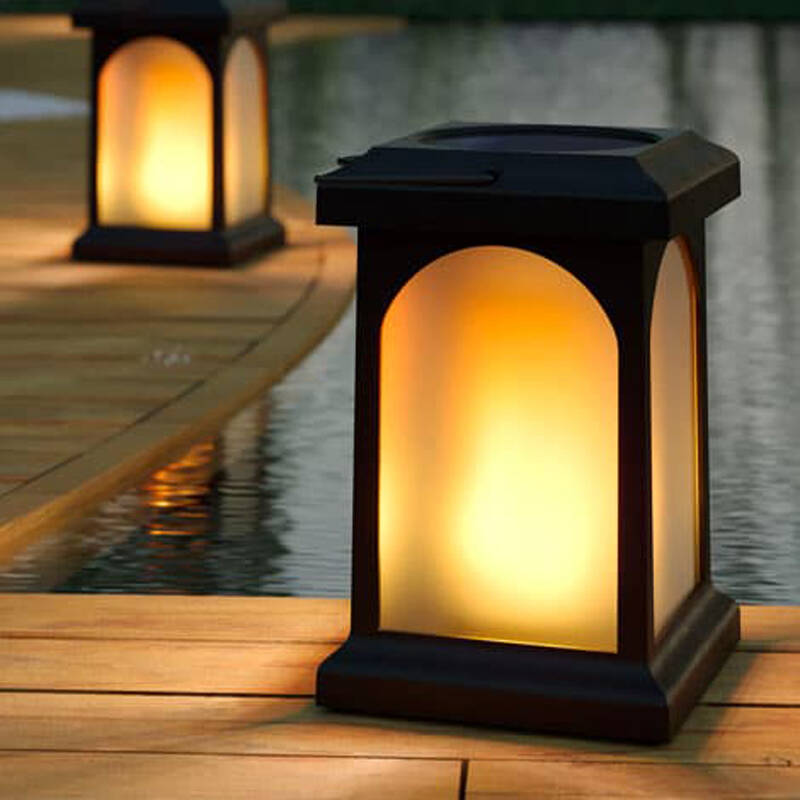 Image of Suri 365 TrueFlame Solar LED USB Feature Lantern