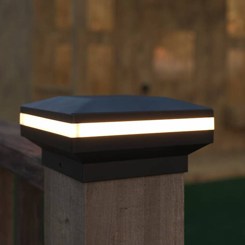 Image of Suri Peake Solar LED Post Cap Light