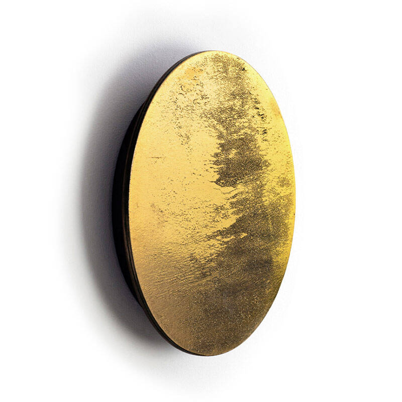 Image of Edit Ring-Wood Medium LED Wall Light