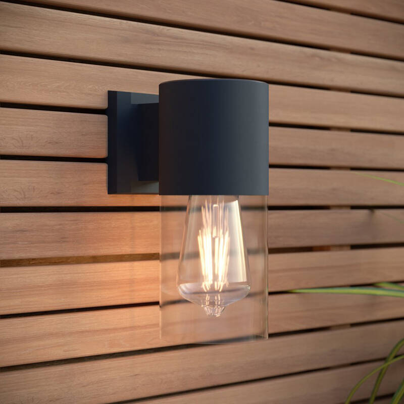 Image of Suri 365 Salcombe Solar LED Outdoor Wall Light