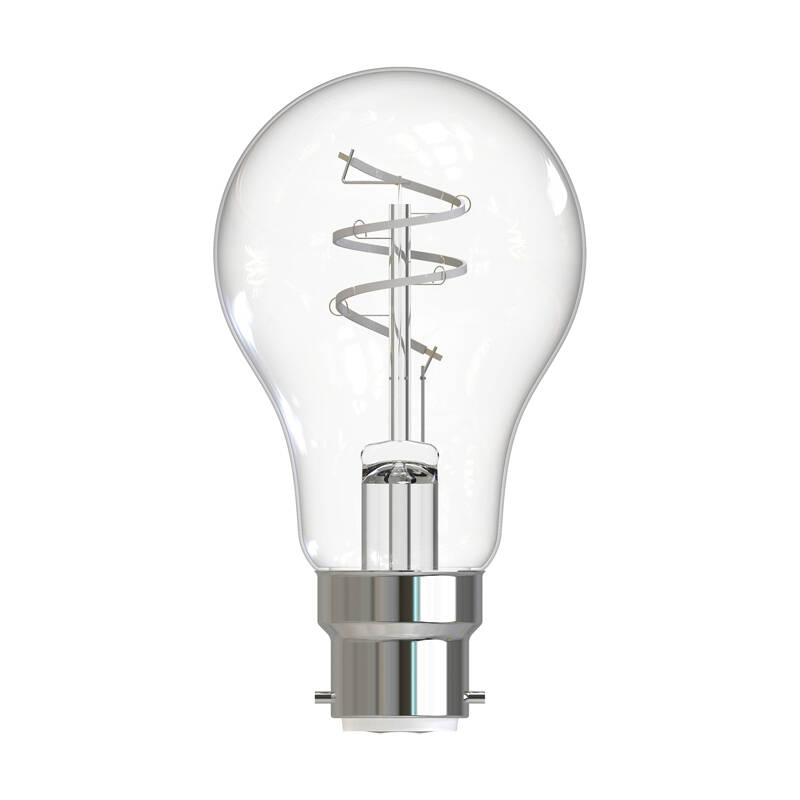 Image of Dar 4.9W Dimmable LED Decorative Filament GLS Bulb - Bayonet Cap