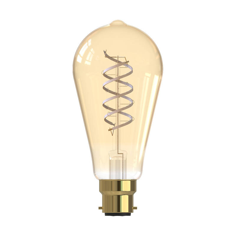 Image of Dar 5.5W Dimmable LED Decorative Filament GLS Bulb - Bayonet Cap