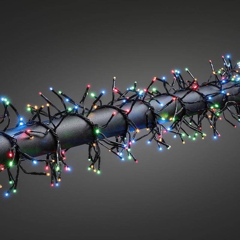 Image of Konstsmide 8.6M Multi Colour LED Multi-Function Cluster String Lights