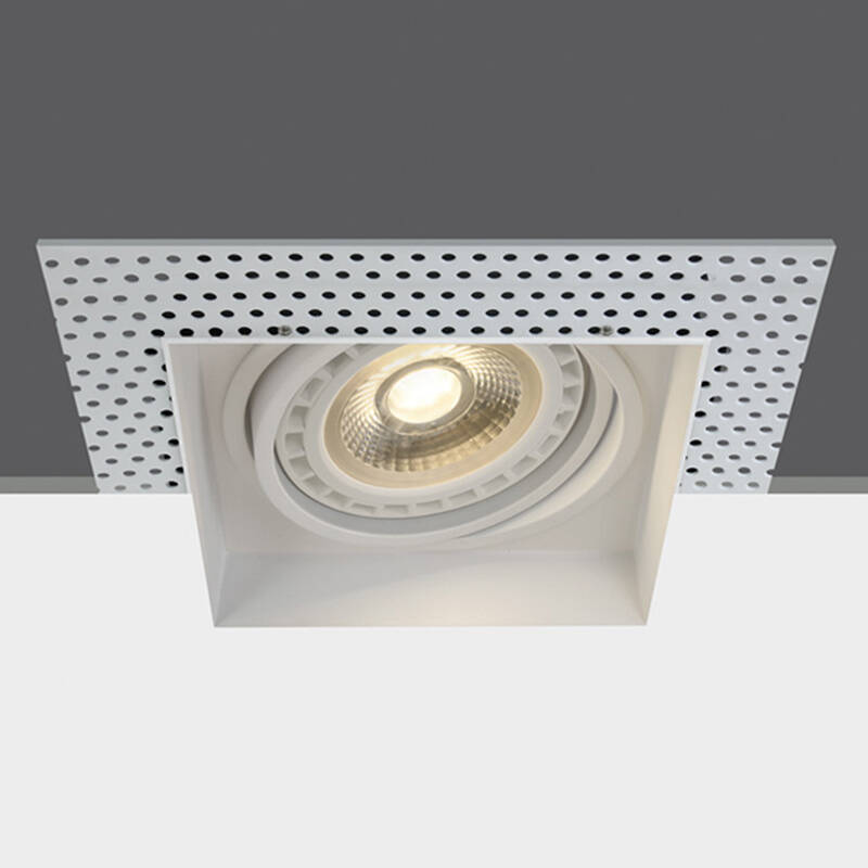 Image of Cosmic Square AR111 GU10 Trimless Recessed Fixed Downlight