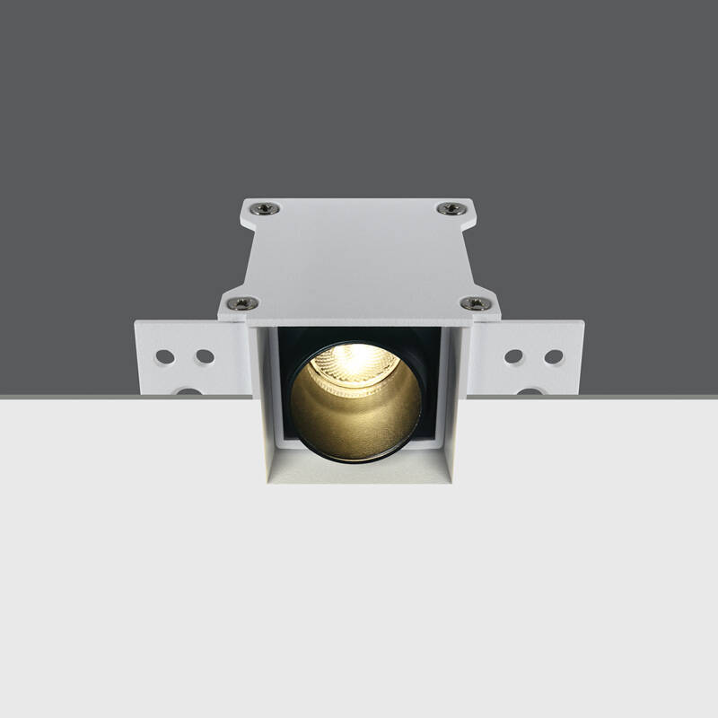 Image of Box 3W Warm White LED Square Trimless Fixed Downlight