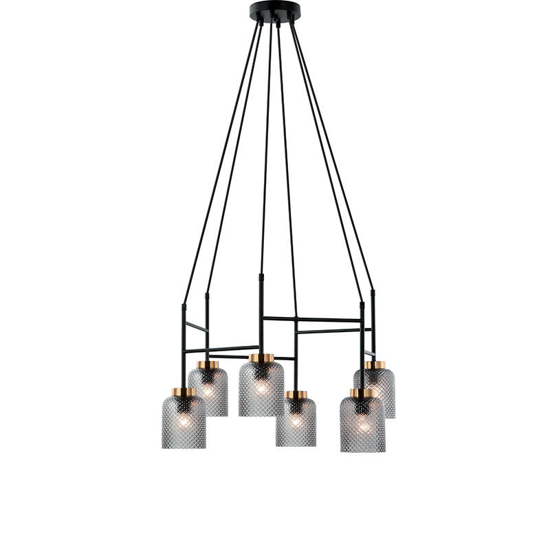 Image of Edit Zac 6 Arm Ceiling Pendant Light