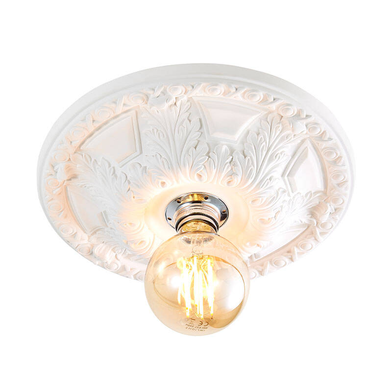 Image of Forum Motril Plaster Ceiling Rose Light