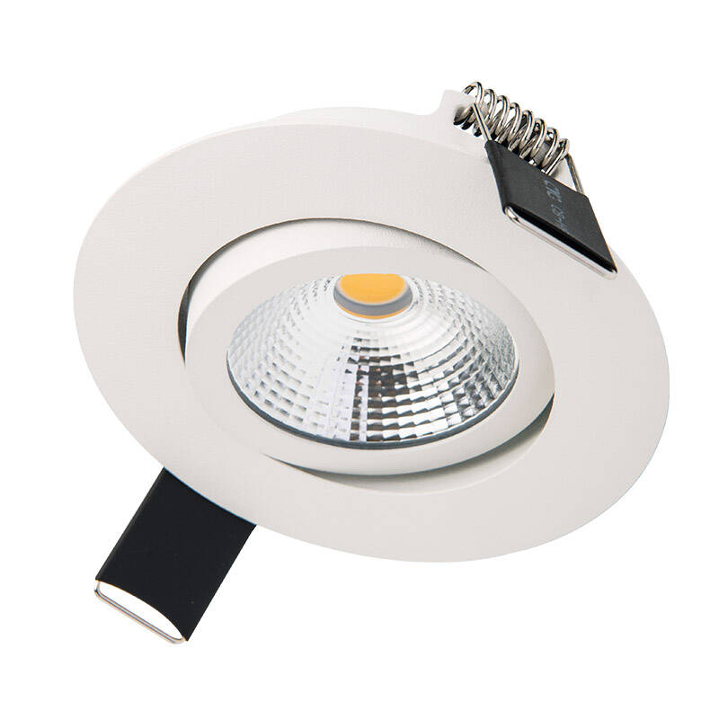 Image of Integral Ultra Slim 6.5W Warm White Dimmable LED Tiltable Downlight