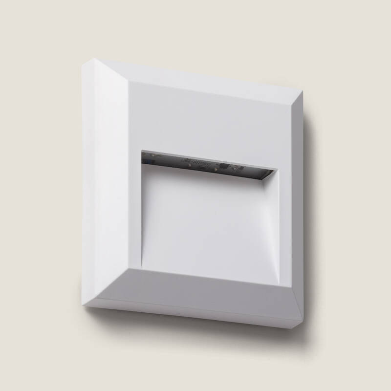 Image of Edit 1W Byron Square LED Outdoor Wall Light