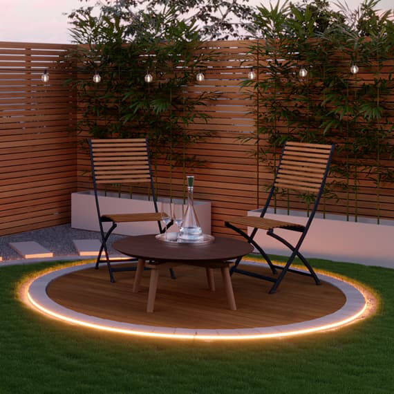 Image of Suri Edge 20M Solar LED Warm White Strip Light