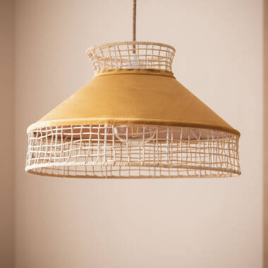 Edit Longoria Rattan Ceiling Pendant