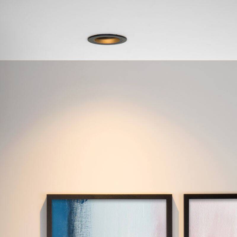 Image of Lucide Embed Deep Recessed Round Adjustable Downlight