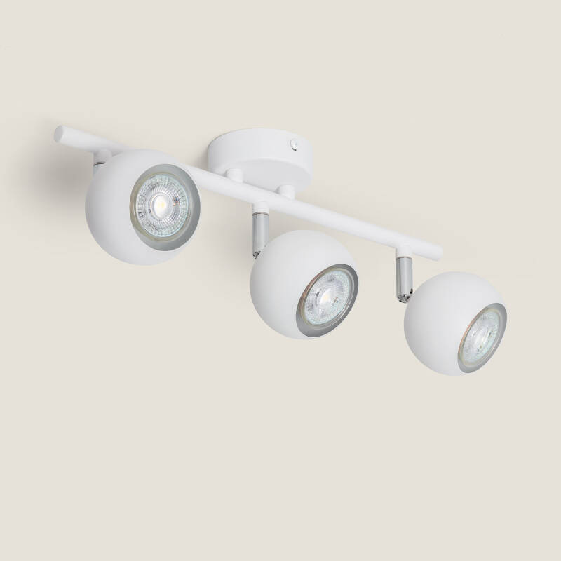 Image of Edit Ates 3 Light Ceiling Spotlight Bar