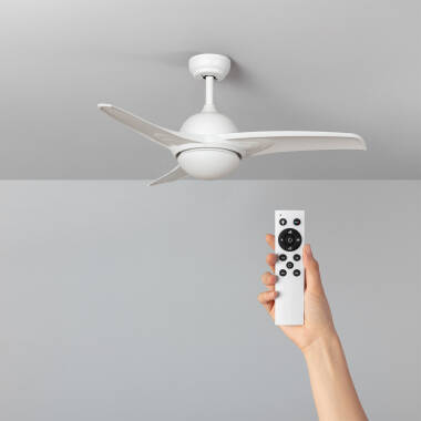 Edit Aran 15W Colour Selectable LED Ceiling Fan 107cm with DC Motor