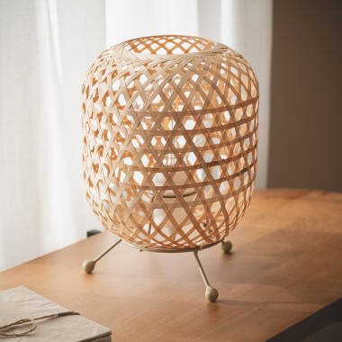 Image of Edit Chia Bamboo Table Lamp