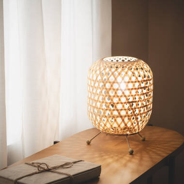 Image of Edit Chia Bamboo Table Lamp