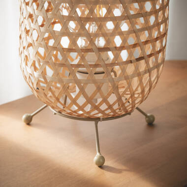 Image of Edit Chia Bamboo Table Lamp