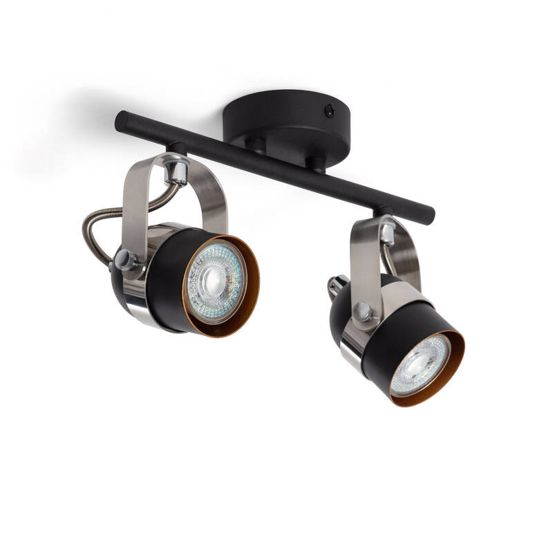 Image of Edit Sinner 2 Light Ceiling Spotlight Bar