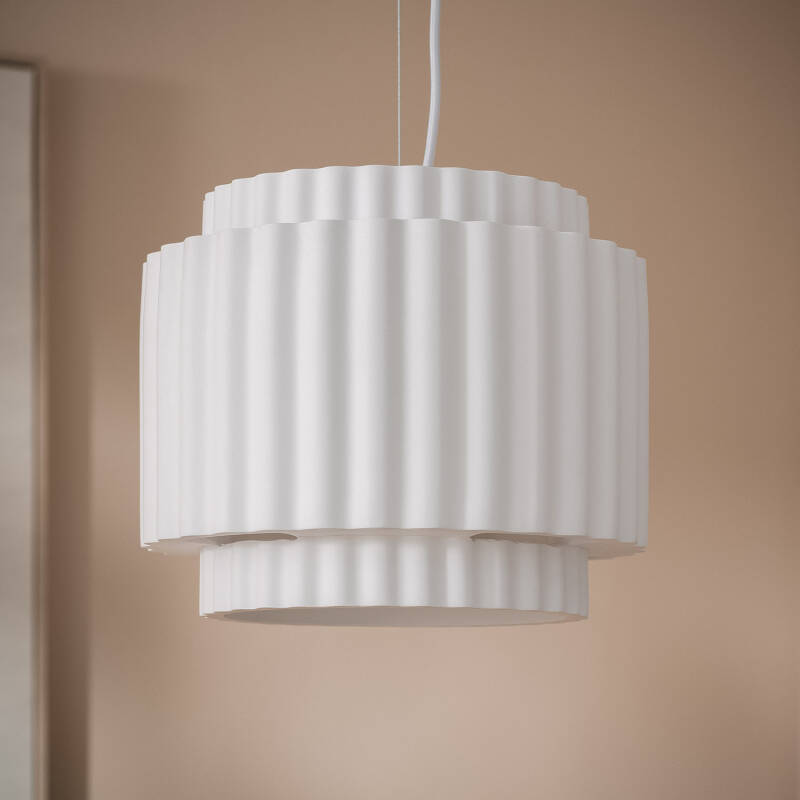 Image of Edit Colum Plaster Ceiling Pendant Light