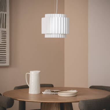 Image of Edit Colum Plaster Ceiling Pendant Light