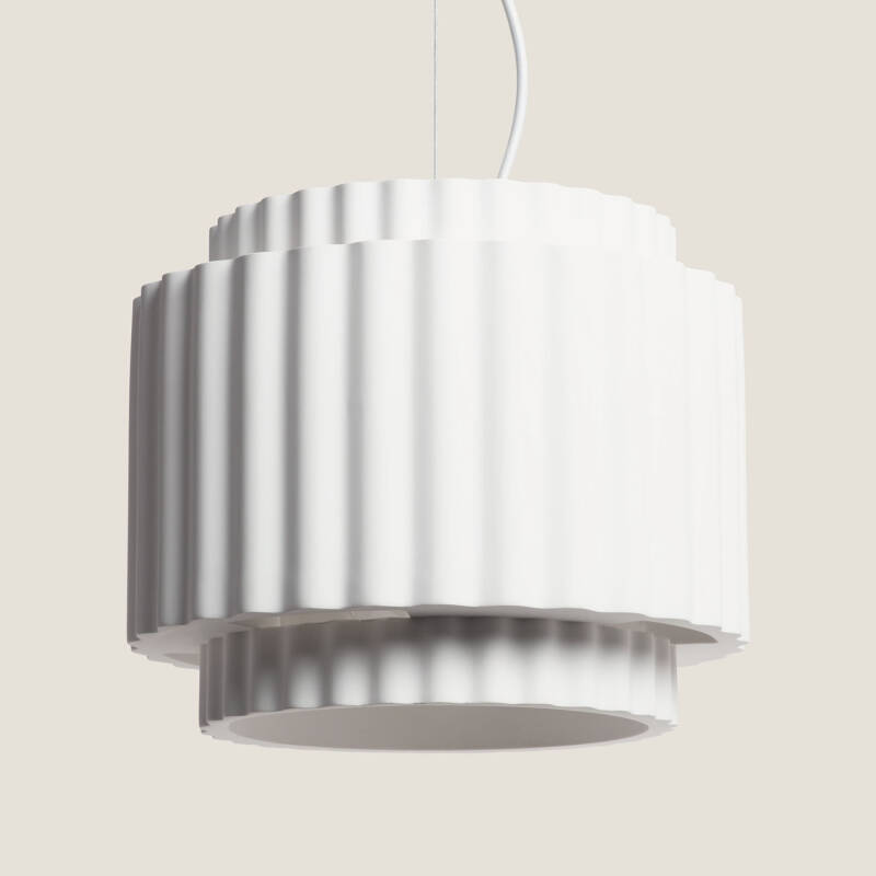 Image of Edit Colum Plaster Ceiling Pendant Light