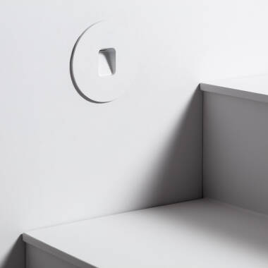 Edit Grasset Round LED Recessed Wall Light