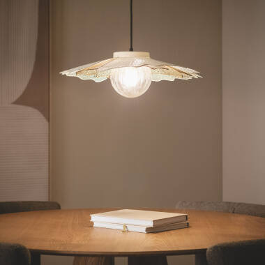 Image of Iluzzia Pianella Glass Ceiling Pendant Light