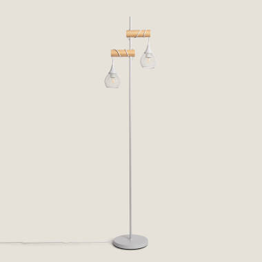 Edit Monah 2 Light Floor Lamp