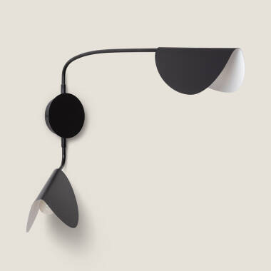 Edit Sendai 2 Arm Wall Light