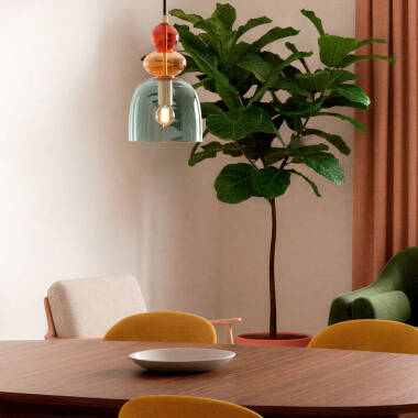 Image of Edit Baudelaire Glass Ceiling Pendant Light