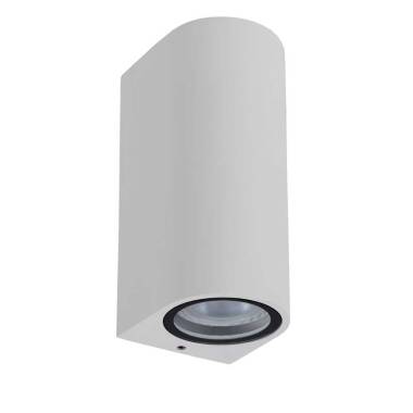 Lucide Zaro Curved Outdoor Up & Down Wall Light