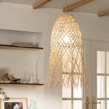 Image of Edit Majani Rattan Ceiling Pendant Light