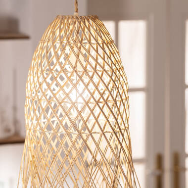 Image of Edit Majani Rattan Ceiling Pendant Light