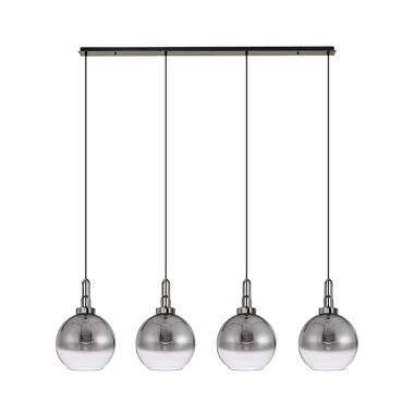 Carolina Glass 4 Light Bar Ceiling Pendant