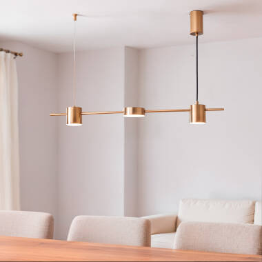 Image of Edit Kurma 3 Light LED Bar Ceiling Pendant
