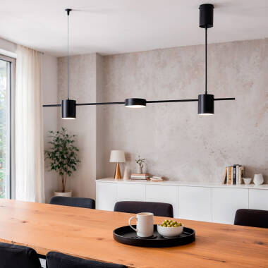Edit Kurma 3 Light LED Bar Ceiling Pendant