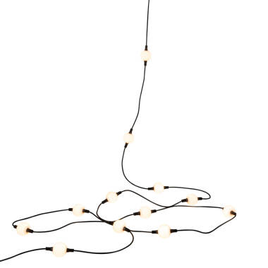 Image of Konstsmide Illumiline LED Opal String Lights - 20 Light Starter Set